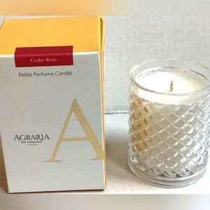 Agraria ~ Petite Perfume Candle ~ 3.4oz. Cedar Rose